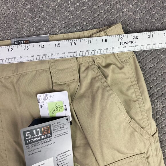 NWT 5.11 Tactical Taclite Pro Pants Cargo Ripstop Khaki Men's 40 x 32 - Picture 11 of 15